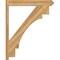 Ekena Millwork Merced Arts & Crafts Rough Sawn Outlooker, Western Red Cedar, 6"W x 36"D x 44"H OUT06X36X44MRC03RWR - alternate 2